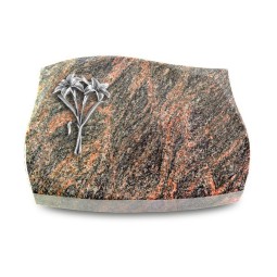 Grabstein Galaxie/Himalaya Lilie (Alu)