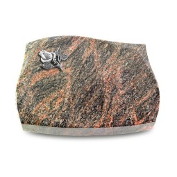 Grabstein Galaxie/Himalaya Rose 3 (Alu)