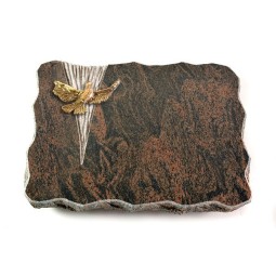 Grabplatte Barap Delta Taube (Bronze)