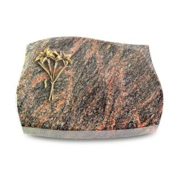 Grabstein Galaxie/Himalaya Lilie (Bronze)