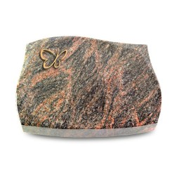 Grabstein Galaxie/Himalaya Papillon (Bronze)