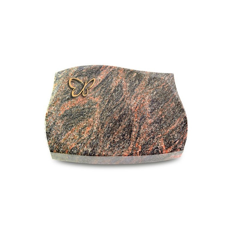 Grabstein Galaxie/Himalaya Papillon (Bronze)