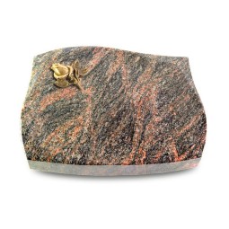 Grabstein Galaxie/Himalaya Rose 3 (Bronze)