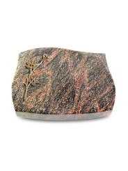 Grabstein Galaxie/Himalaya Rose 9 (Bronze)