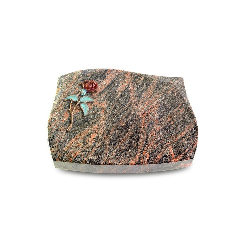 Grabstein Galaxie/Himalaya Rose 2 (Color)