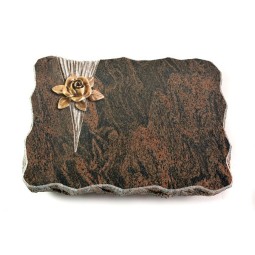 Grabplatte Barap Delta Rose 4 (Bronze)