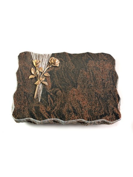 Grabplatte Barap Delta Rose 10 (Bronze)