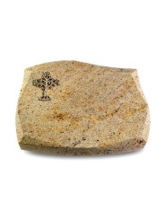 Grabstein Galaxie/Kashmir Baum 2 (Bronze)