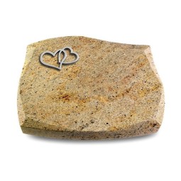 Grabstein Galaxie/Kashmir Herzen (Alu)