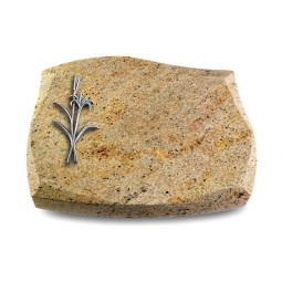 Grabstein Galaxie/Kashmir Lilienzweig (Alu)