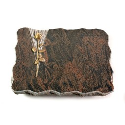 Grabplatte Barap Delta Rose 12 (Bronze)