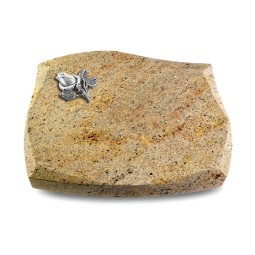 Grabstein Galaxie/Kashmir Rose 3 (Alu)