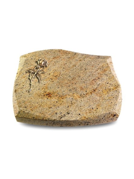 Grabstein Galaxie/Kashmir Rose 2 (Bronze)