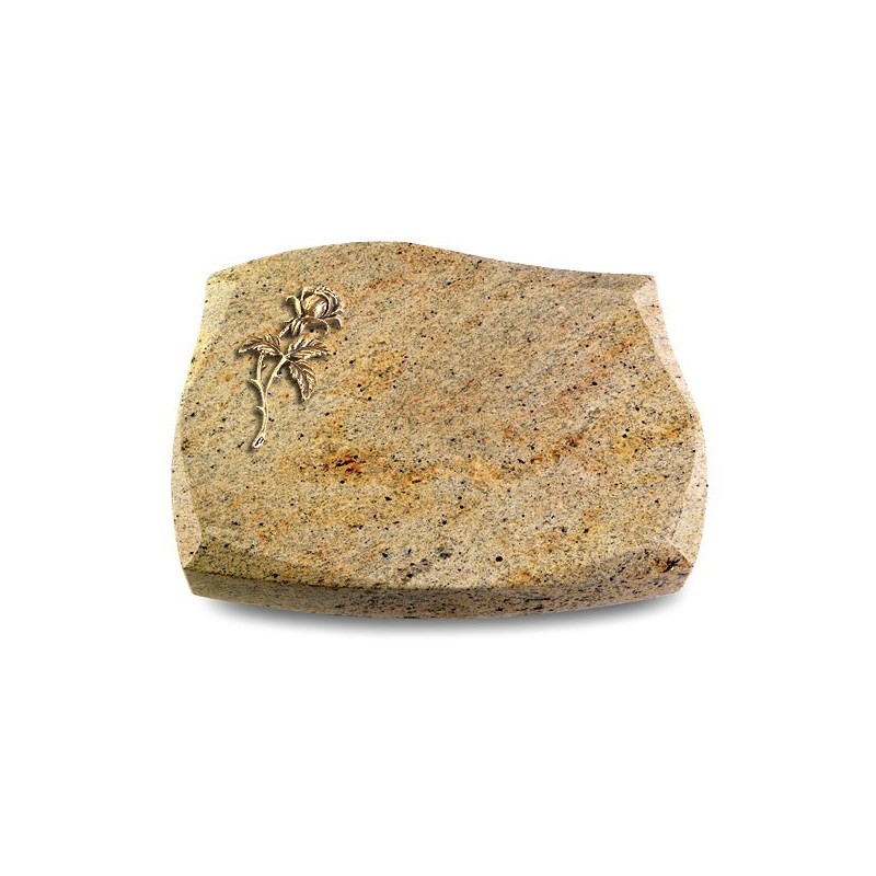 Grabstein Galaxie/Kashmir Rose 2 (Bronze)