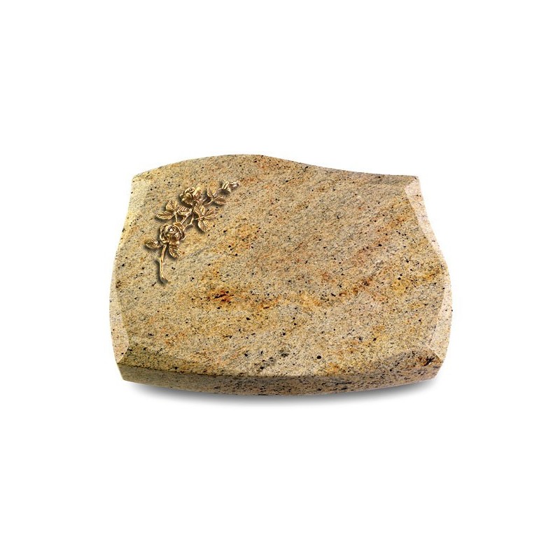 Grabstein Galaxie/Kashmir Rose 5 (Bronze)