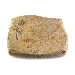 Grabstein Galaxie/Kashmir Rose 6 (Bronze)