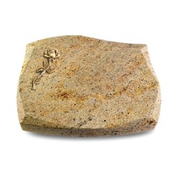 Grabstein Galaxie/Kashmir Rose 7 (Bronze)