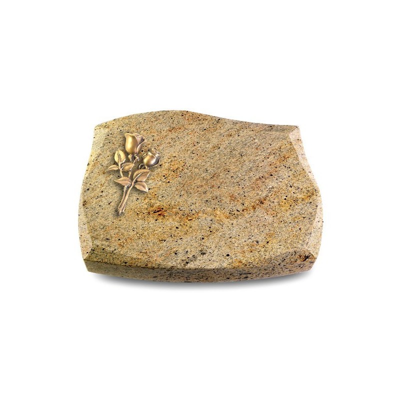 Grabstein Galaxie/Kashmir Rose 11 (Bronze)
