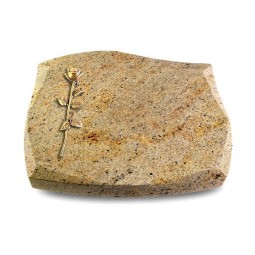 Grabstein Galaxie/Kashmir Rose 12 (Bronze)