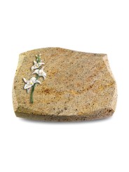 Grabstein Galaxie/Kashmir Orchidee (Color)