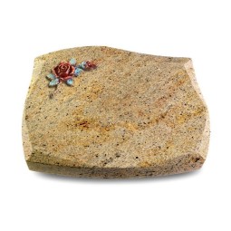 Grabstein Galaxie/Kashmir Rose 1 (Color)