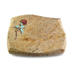 Grabstein Galaxie/Kashmir Rose 2 (Color)