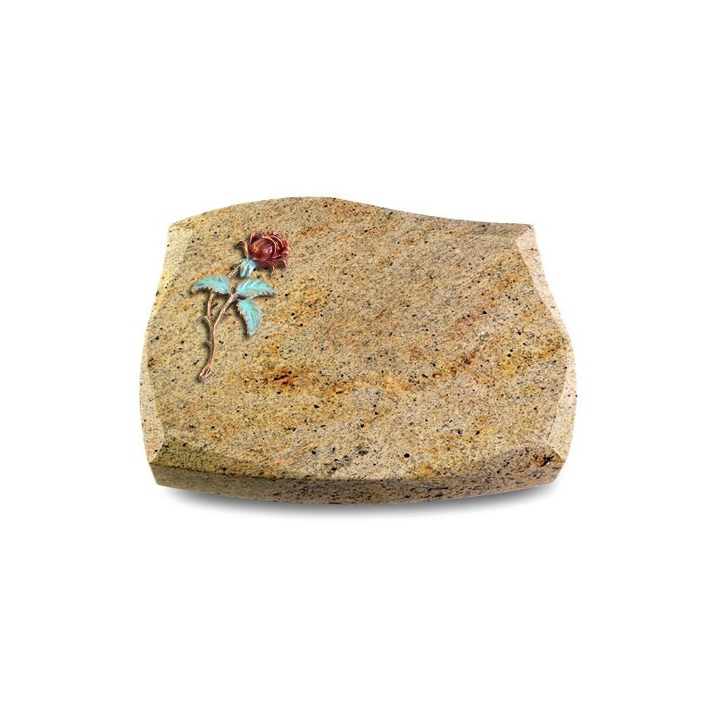 Grabstein Galaxie/Kashmir Rose 2 (Color)