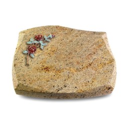 Grabstein Galaxie/Kashmir Rose 3 (Color)