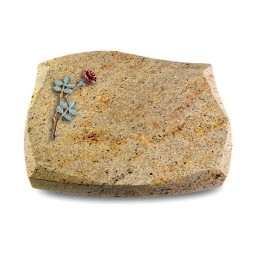 Grabstein Galaxie/Kashmir Rose 4 (Color)