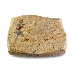 Grabstein Galaxie/Kashmir Rose 6 (Color)