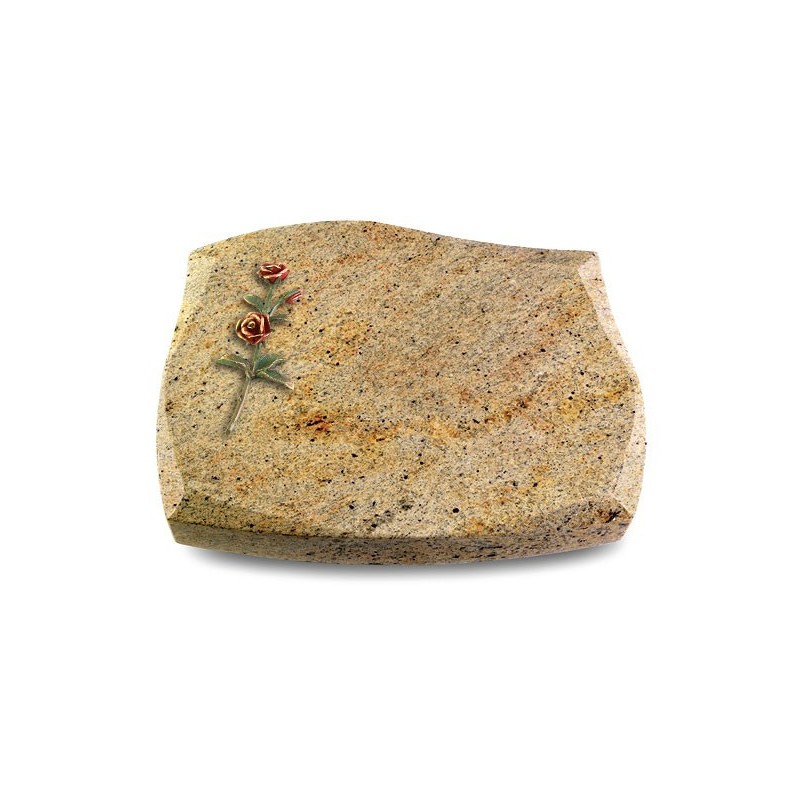 Grabstein Galaxie/Kashmir Rose 6 (Color)