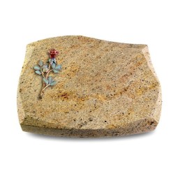 Grabstein Galaxie/Kashmir Rose 7 (Color)