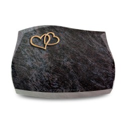 Grabstein Galaxie/Orion Herzen (Bronze)