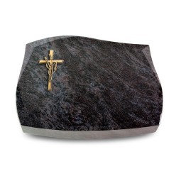 Grabstein Galaxie/Orion Kreuz/Ähren (Bronze)