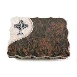 Grabplatte Barap Folio Baum 2 (Alu)