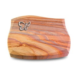 Grabstein Galaxie/Rainbow Papillon (Alu)