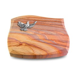 Grabstein Galaxie/Rainbow Taube (Alu)