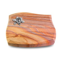 Grabstein Galaxie/Rainbow Rose 4 (Alu)