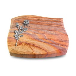 Grabstein Galaxie/Rainbow Rose 13 (Alu)