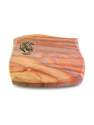 Grabstein Galaxie/Rainbow Baum 1 (Bronze)