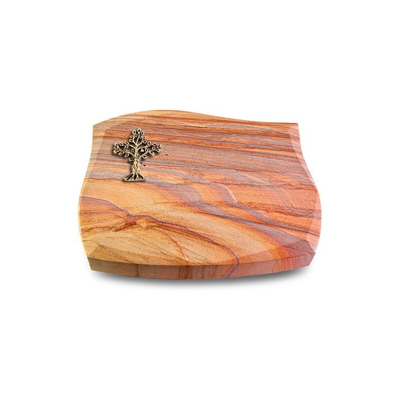 Grabstein Galaxie/Rainbow Baum 2 (Bronze)