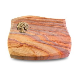 Grabstein Galaxie/Rainbow Baum 3 (Bronze)