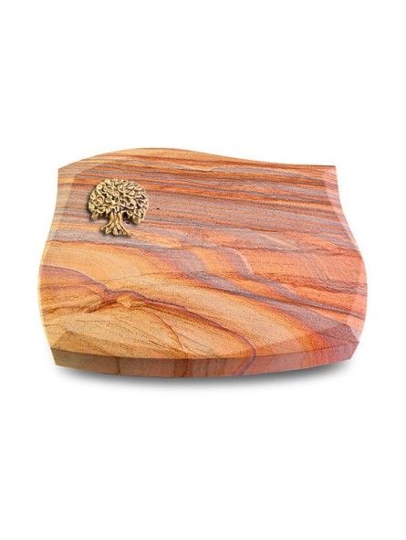 Grabstein Galaxie/Rainbow Baum 3 (Bronze)