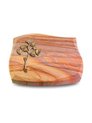 Grabstein Galaxie/Rainbow Gingozweig 1 (Bronze)