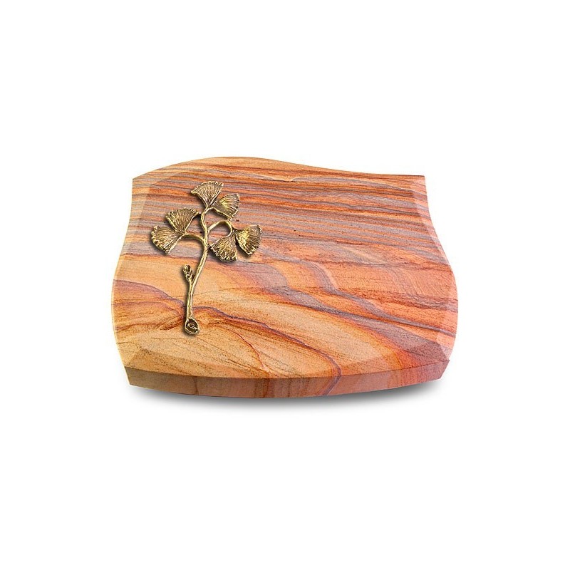 Grabstein Galaxie/Rainbow Gingozweig 1 (Bronze)