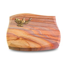 Grabstein Galaxie/Rainbow Taube (Bronze)