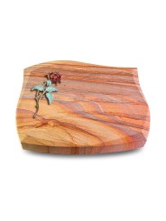 Grabstein Galaxie/Rainbow Rose 2 (Color)