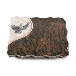 Grabplatte Barap Folio Taube (Alu)