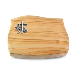 Grabstein Galaxie/Woodland Kreuz 1 (Alu)