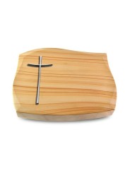 Grabstein Galaxie/Woodland Kreuz 2 (Alu)